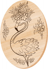 Доска для выжигания «Фламинго» - Фото 1