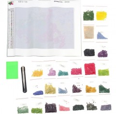 Алмазная вышивка «Букет» - Фото 1