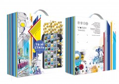 Детский комплект постельного белья «Ритм города» (арт. 5342, 1,5-спальный, бязь, 1 наволочка 70х70) - Фото 1