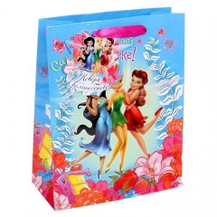 Пакет ламинат вертикальный «Самой классной подружке», 18х23 см, + мини-открытка - Фото 2