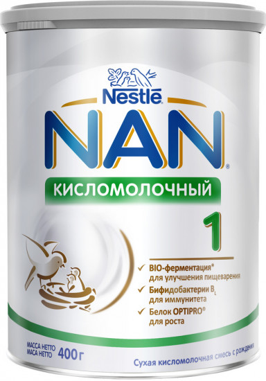 Смесь кисломолочная для улучшения пищеварения NAN №1