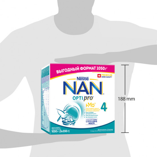 Смесь молочная «NAN optipro №4»