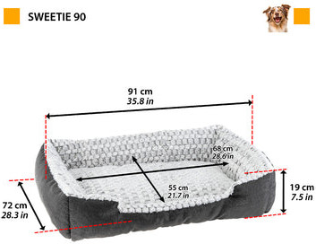 Лежак для животных «Sweetie»