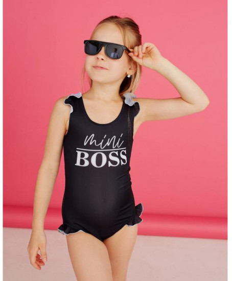 Купальник для девочек «Mini boss»