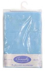 Полотенце вафельное «Vapore» (Cleanelly, 80x150), цвет голубой - Фото 2