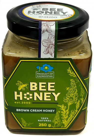 Крем-мед гречишный «Brown Cream Honey»