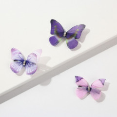 Заколки-бабочки для волос «Маленькая радость» - Фото 2