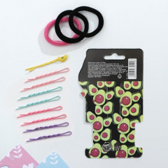 Набор аксессуаров для волос «Авокадно» - Фото 1