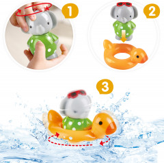 Игрушка для ванны заводная «Слоник» - Фото 1