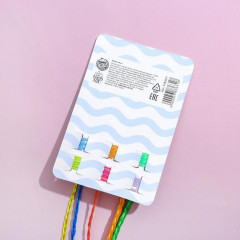 Набор заколок с прядью волос «Красота по самые перья!» - Фото 1