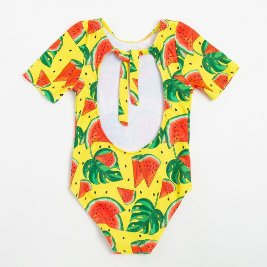 Купальник слитный для девочек