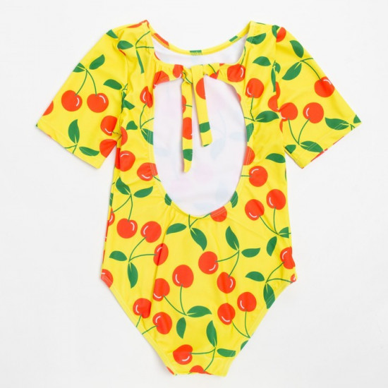 Купальник слитный для девочек