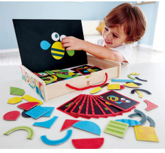 Конструктор магнитный «Веселый художник» - Фото 1