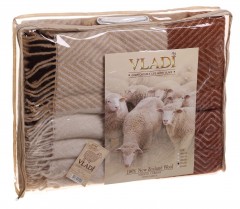 Плед шерстяной «Скиф» (1,5-спальный, размер 140х200) - Фото 1