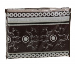 Двустороннее стеганое покрывало из искусственного шелка «Elegant» (рис. 15-005, евро, размер 200х220) - Фото 1