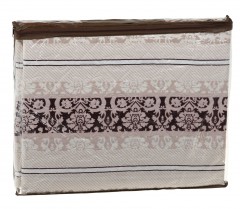 Двустороннее стеганое покрывало из искусственного шелка «Elegant» (рис. 15-012, евро, размер 200х220) - Фото 1