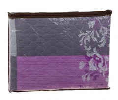 Двустороннее стеганое покрывало из искусственного шелка «Elegant» (рис. 8008, 1,5 спальное, размер 150х220) - Фото 1