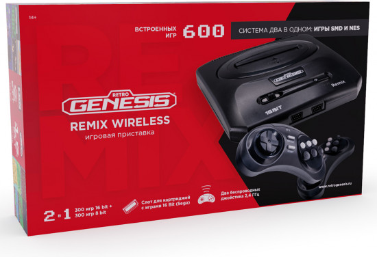 Игровая приставка Retro Genesis Remix Wireless