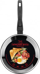 Сковорода глубокая «Черный мрамор» - Фото 8