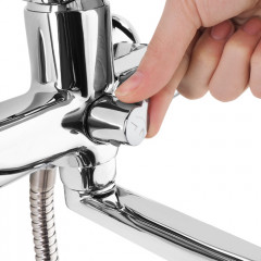 Смеситель для ванны с керамическим дивертором - Фото 4