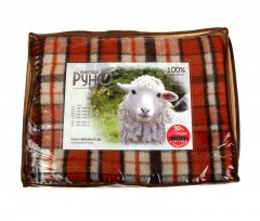 Плед шерстяной «Орландо» (овечья шерсть, 140х200 см) - Фото 1