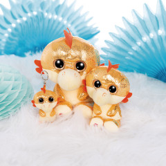 Игрушка мягкая «Дракон оранжевый Йо-Йо» - Фото 5