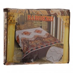 Двустороннее стеганое покрывало «Barokko» (рис. 15-019, 1,5 спальное, размер 150х220) - Фото 1