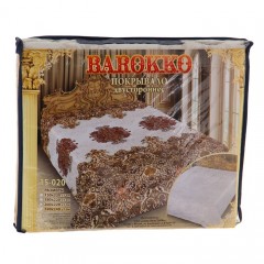 Двустороннее стеганое покрывало «Barokko» (рис. 15-020, евро-макси, размер 220х240) - Фото 1