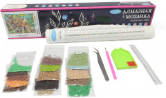 Мозаика алмазная  «Леопард» - Фото 4