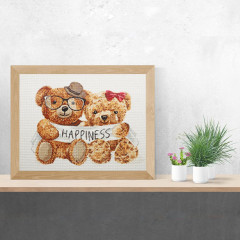 Мозаика алмазная  «Мишки» - Фото 3