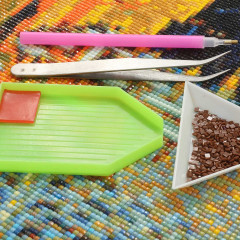 Мозаика алмазная «Ночная терраса кафе В. Ван Гог» - Фото 2