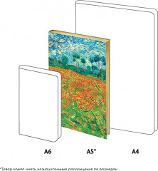 Записная книжка «Van Gogh. Poppy field» - Фото 1