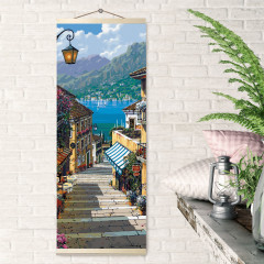 Картина по номерам «Италия. Озеро Комо» панно - Фото 1
