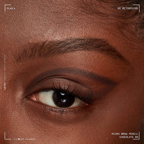 Карандаш для бровей ультратонкий, оттенок 04 Chocolate