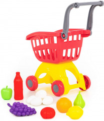 Тележка для маркета с набором продуктов «Мини» - Фото 1