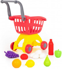 Тележка для маркета с набором продуктов «Мини» - Фото 2