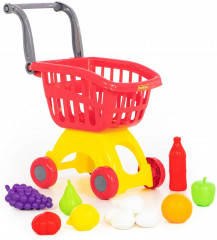 Тележка для маркета с набором продуктов «Мини» - Фото 3