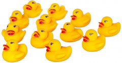 Набор резиновых игрушек для ванной «Уточки желтые» - Фото 1
