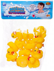 Набор резиновых игрушек для ванной «Уточки желтые» - Фото 2