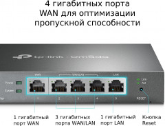 Маршрутизатор GbE VPN ER605 - Фото 2