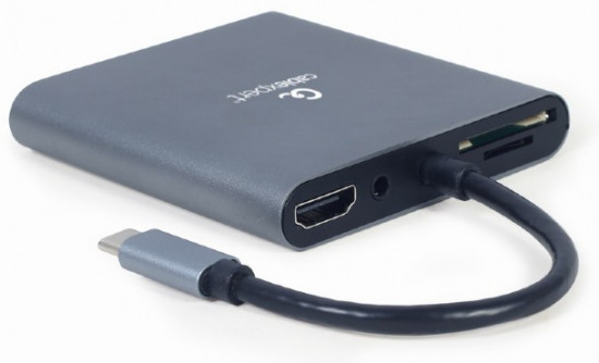 Переходник Cablexpert USB Type-C 6-in-1