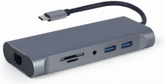 Переходник Cablexpert USB Type-C 7-in-1
