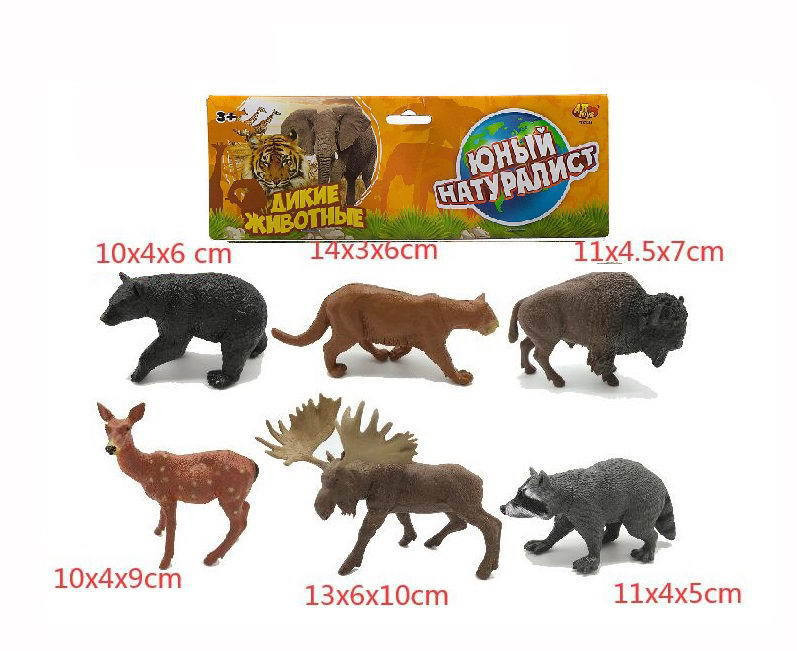 Набор фигурок «Лесные животные» | Юный натуралист | ABtoys | Фото 2