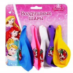 Воздушные шары «Лучшая дочка! Принцессы» (набор 5 шт), 30 см - Фото 2