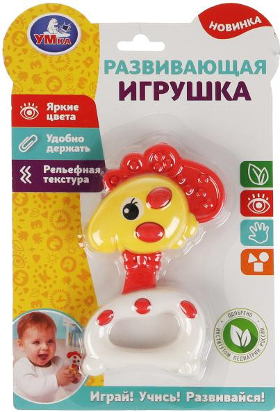 Игрушка развивающая «Петушок» | УМка | Фото 3