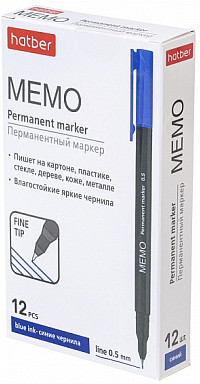 Маркер перманентный «Memo»