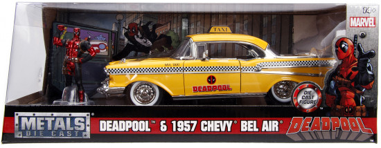 Набор игровой «Deadpool Chevy Bel Air-Hard Top»