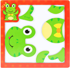 Рамка-пазл магнитная «Лягушонок» - Фото 1