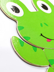 Рамка-пазл магнитная «Лягушонок» - Фото 2