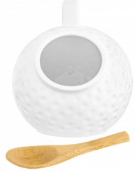 Банка для соли с деревянной ложкой «Сфера» - Фото 2